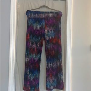 Patterned Yoga Pants